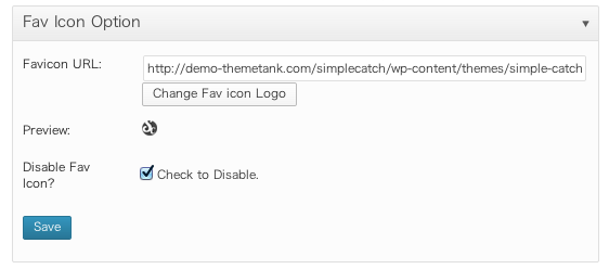 ブログ用の無料WordPressテーマ「simplecatch」のファビコンの設定方法