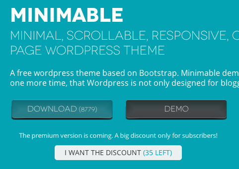 ポートフォリオ-ビジネス用の無料WordPressテーマ「Minimable」の導入方法１