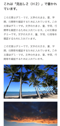 ビジネス-ブログ用の無料WordPressテーマ「Iconic-One」のレスポンシブデザインのイメージ2