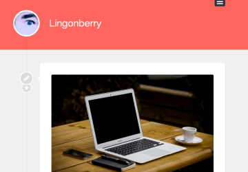 シンプル＆１カラムで個人の日記ブログに最適。WP無料テーマ「Lingonberry」